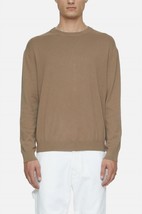 Closed crew neck long sleeve knit sweater for men - $144.00