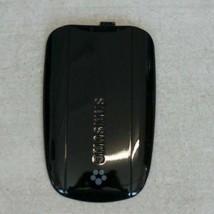 Genuine Samsung Stripe SGH-T329 Battery Cover Door Black Flip Cell Phone Back - £2.98 GBP