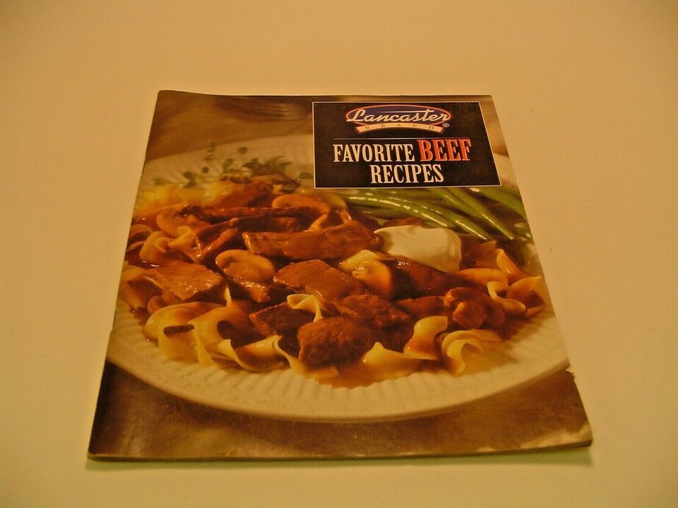 Lancaster&#39;s Brand Favorite Beef Recipes 1997 - $3.39