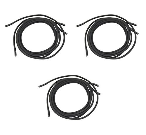 NO TIE Dress Shoelaces (27" - 3 Pairs) - BEST SOLUTION FOR SAFETY & INDEPENDENCE