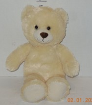 Build a Bear BABW 16&quot; Brown Tan Plush Teddy Beige Soft Stuffed Animal - £7.73 GBP