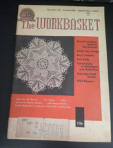 Vintage The Workbasket Magazine - Home And Needlecraft - Sept 1960 Vol 25 #12 - £6.22 GBP