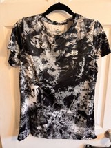 Under Armour Women’s Size M MULTI Velocity Printed Shirt Short Sleeve Lo... - £14.85 GBP