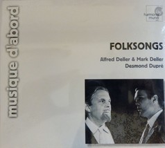 Alfred Deller &amp; Mark Deller - Folksongs (CD 2003, Harmonia Mundi) Brand NEW - $10.38