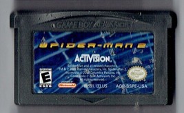 Nintendo Gameboy Advance Spiderman 2 Video Game Cart Only - $19.21