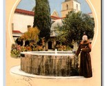 Santa Barbara Mission Fountain Santa Barbara CA  DB Postcard S24 - £2.33 GBP