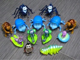 Disney Pixar A Bug&#39;s Life Toy Figure Lot Flik Atta Hopper Thailand Vintage - £39.61 GBP