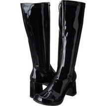 Ellie Shoes Women&#39;s Gogo Knee High Boots Black Size 9 - £26.24 GBP