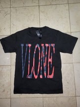  VLone Infrared Tiger Print Camo Black Men&#39;s Size Small Shirt Vlone  - £45.72 GBP
