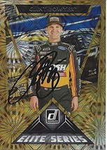 Autographed Clint Bowyer 2021 Panini Donruss Racing Elite Series (#14 Rush Truck - £26.38 GBP