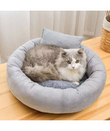 KFTXHQHK Pet cushions, Grey thickened pet mat pet nest - £9.63 GBP+