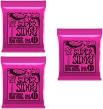 Super Slinky Electric Guitar Strings 9 42 Pack of 3 Sets 2223x3 - $38.97