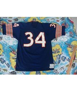 Vintage NFL Chicago Bears Walter Payton Authentic Sand Knit Pro Action J... - £58.36 GBP
