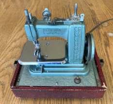 Betsy Ross 707 Sewing Machine -  Faux snake skin bottom box only Runs Well - $49.00
