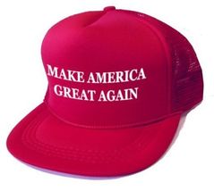 Junior Kids Make America Great Again Hat Red or Blue Trump MAGA New! - £7.85 GBP