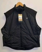 Nike Therma-FIT Women&#39;s Size M Black Swift Running Vest (FB7537-010) - £44.01 GBP