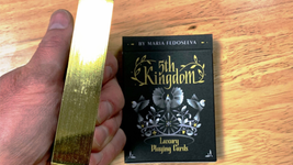 5th Kingdom Semi-Transformation (Artist Edition Gilded Gold 1 Way) Playing Cards - £18.56 GBP