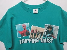 VTG 90s 1995 Tripping Daisy I Am An Elastic Firecracker Band Tee Shirt Sz L Rare - £267.38 GBP