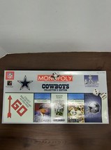 Vintage 2003 Nfl Dallas Cowboys Monopoly Collector&#39;s Edition Hard To Find Rare - £41.11 GBP