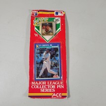 Ken Griffey Jr Sealed 1991 MVP Major League Baseball Collector Pin Series - £7.85 GBP