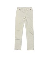 Lori Piana Cream Ivory Mid Rise Jeans Italy - Size IT 40 / US 4 / 29.5&quot; ... - £92.26 GBP