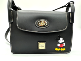 Disney Dooney &amp; and Bourke Mickey Mouse Pinky Crossbody Bag Purse Black ... - $248.48