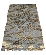 Gold Elaphe Snake Skin Leather Snakeskin Craft Supply  - $203.37 MXN+ Gold Elaphe Snake Skin Leather Snakeskin Craft Supply  - $203.37 MXN+