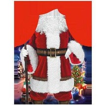 Funny Apron - SANTA CLAUS Best Gift for Him Gift for Friends Joke Party - $27.99