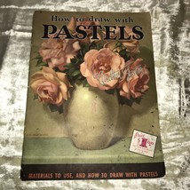 How To Draw With Pastels - Art Drawing Book By Walter Foster - Vintage - £6.00 GBP