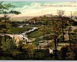 Watkins Park Zoo Pittsburg Pennsylvania PA 1909 DB Postcard D15 - $3.91