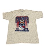Vintage Salem Sportswear 1994 New York Rangers Stanley Cup Champions T-S... - $49.99