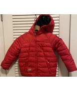 Nike Jacket Kids Size 4T Red Puffer Coat Jacket - $24.99