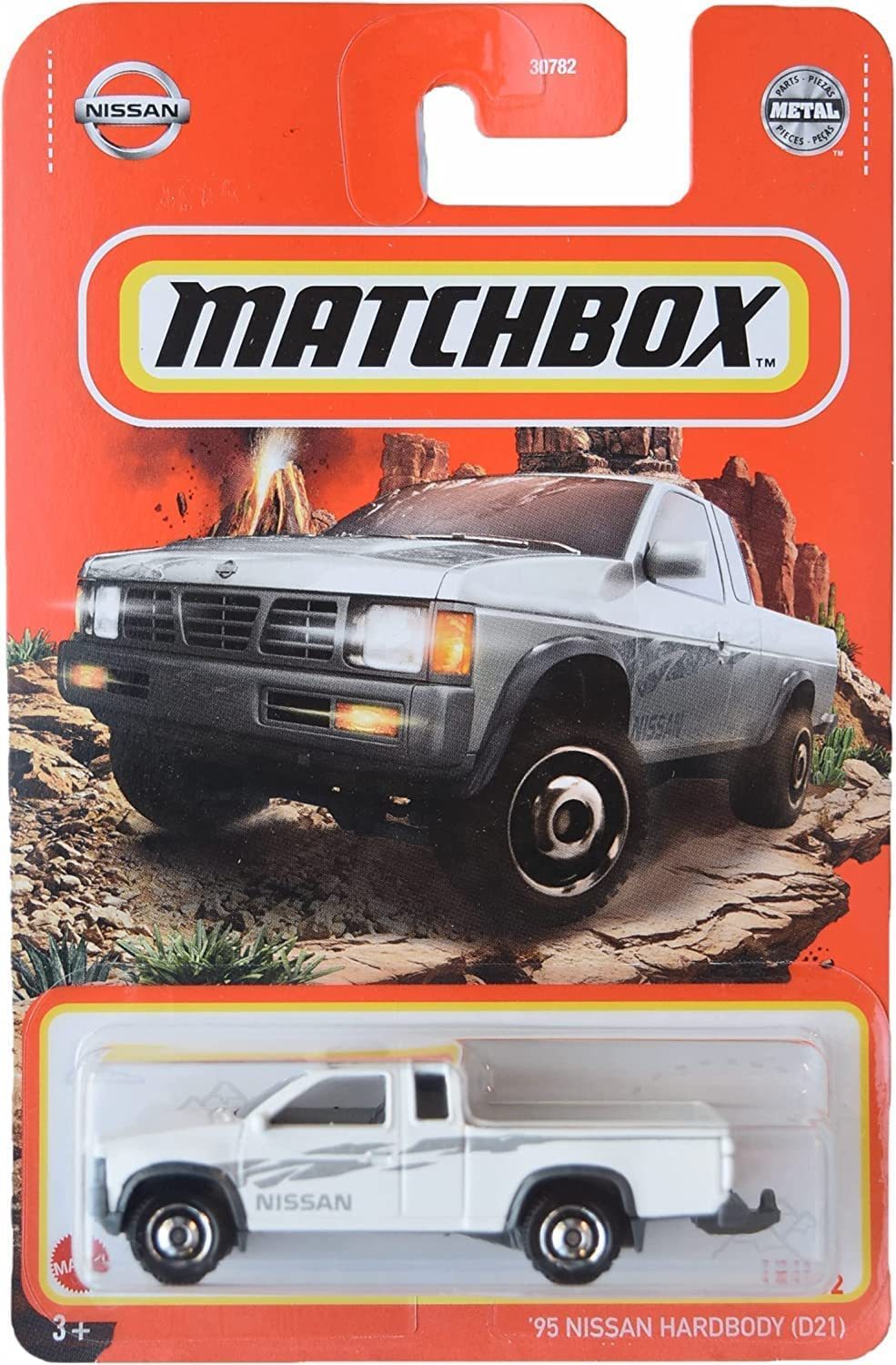 Hot Wheels Matchbox &#39;95 Nissan Hardbody (D21) - Nissan Hardbody - White ... - $7.54