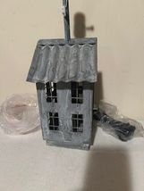 Farmhouse House Lamp with Shade in weathered Tin - 3 way image 8