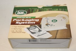 LEM Products Ground Meat Packaging System - Dispenser, Tape &amp; Bags EUC - $19.79