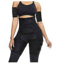 4 in 1 High Waist Arm and Thigh Wast Trainer for Women, Sweat Band (Size:L/XL) - £17.83 GBP