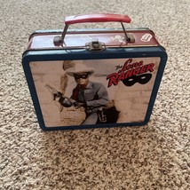 Lone Ranger Metal Mini Lunch Box - The Tin Box Company - Vintage - $7.87