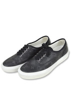 Louis Vuitton Mens Black White Trocadero Leather Casual Sneakers, LV: 7 ... - $741.51