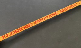 Vtg Eldridge Propane Gas Oil 1970 Yardstick Stratford Okla Advert1sing 81A - £29.84 GBP