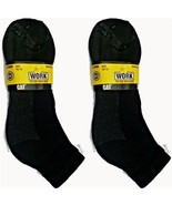 6 PAIRS CATERPILLAR CAT REAL WORK QUARTER SOCKS TRUCK BUILDER FARMING HI... - $34.25 CAD