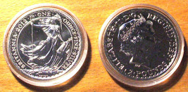 2012 Silver Britannia - 1 Oz. Uncirculated Silver Coin - £42.98 GBP