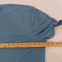 Magellan Outdoors Loose Fit Mens Blue Cotton Blend Short Sleeve T-Shirt Size 2XL image 10