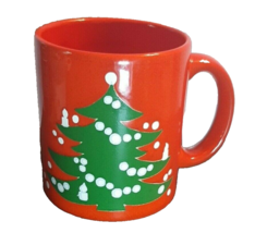 Waechtersbach Christmas Tree Coffee Mug Cocoa Cup Stoneware 12 oz - £14.45 GBP