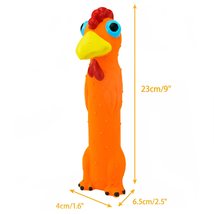 CHIWAVA 3 Pack 9&quot; Squeaky Latex Dog Toys Standing Stick Animal Puppy Fetch Inter - £24.32 GBP