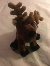 Ganz Webkinz 9&quot; Moose Reindeer Plush Stuffed Animal No Code EUC - £8.97 GBP