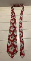 Cartoon Animated Santa Red Necktie Keith Daniels - $8.15