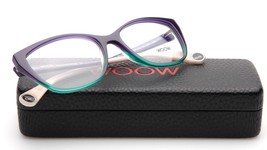 New Woow Cat Walk 2 Col 5143 Grad Purple Green Eyeglasses Frame 55-15-142 B42 - $181.29