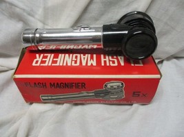 Vintage Lighthouse Flash Magnifier 5X Original Box No. 28 - $49.49