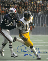 Charlie Joiner signed San Diego Chargers 8x10 Photo HOF 96 (white jersey vs Bill - $15.00