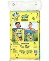 SpongeBob Squarepants Birthday Party Potato Sack Game (4 Pack) 2 Designs - $16.82